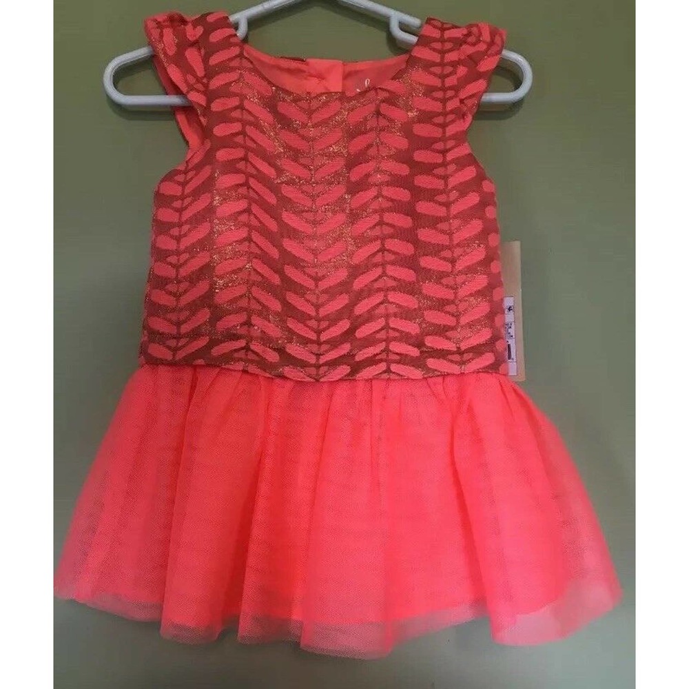 NWT 12 Month Retro Pink Cherokee Dress With Bloomers